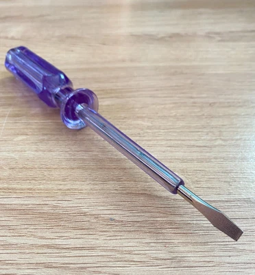 £2.10 • Buy New Mains Electrical Voltage Circuit Tester Pen Slotted Screwdriver Ac 100-500v