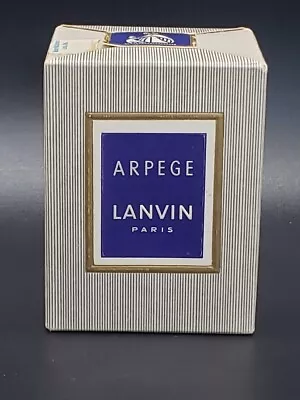 Arpege Lanvin Vtg 15mL/0.5 Oz No 869 Sealed In Box Extrait  • $65