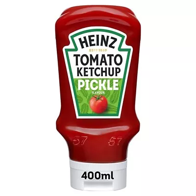 Heinz Pickle Flavour Tomato Ketchup 400ml • $11.51