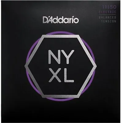 D'Addario NYXL1150BT Nickel Wound Electric Guitar Strings Balanced Tension Medi • $12.99
