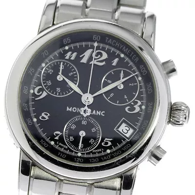 MONTBLANC Meisterstic 7039 Chronograph Date Quartz Ladies Watch_799583 • $576.90