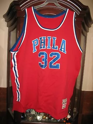 Mitchell & Ness Billy Cunningham #32 Philadelphia 76ers Sixers Jersey Size 56 • $70