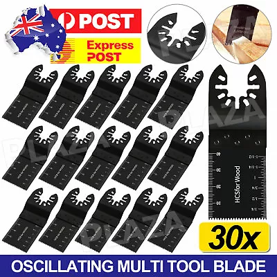$21.95 • Buy 30PCS Oscillating Multi Tool Blade Saw Blades Dewalt Fein For Wood Metal Cutter