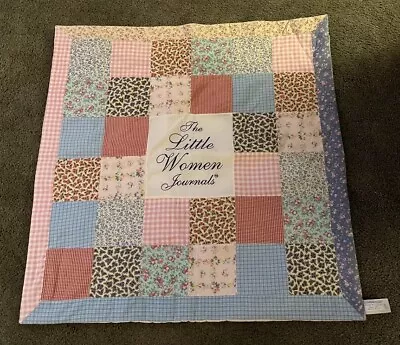 Rare Madame Alexander Little Women's Journal Dolls Fireside Quilt  30”X30” • $140