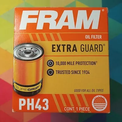 PH43 Fram Oil Filter New For Le Baron Town And Country 280 Pickup Ram Van Truck • $14.99