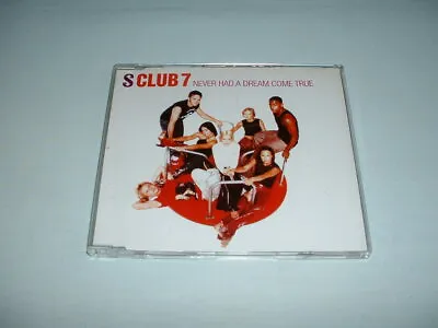 S CLUB 7 UK 2000 CD Single - Never Had A Dream Come True Incls Perfect Christmas • $2.51