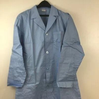 Condor Lab Coat Blue Long NIP Size Large 4TVP8 Technician Laboratory Shop • $17.50