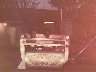 (AmG) Vintage Original FOUND Photo Photograph Scrambler Carnival Ride Exposure  • $14.50