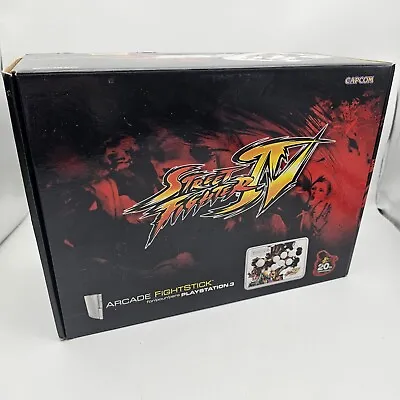 Street Fighter IV Arcade Fight Stick Mad Catz PS3 Capcom W/BOX Works Playstation • $90