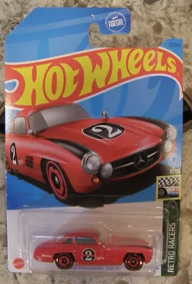 Hot Wheels 2021 Mercedes Benz 300 Sl Red Paint 1:64 Scale *new* • $5.99