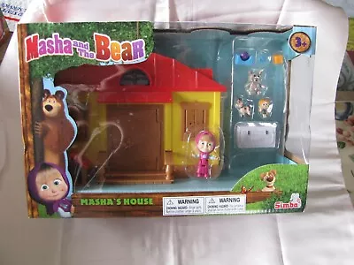 Masha And The Bear Jada Toys Mashas House Toys For Kids • $19.99