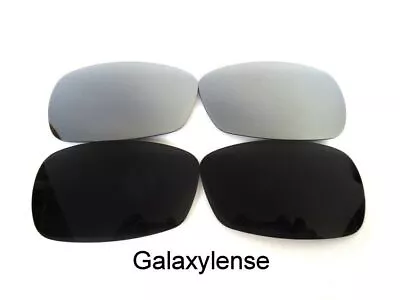 Galaxy Replacement Lens For Oakley Crosshair 2.0 Sunglasses Black&Titanium • $11.24