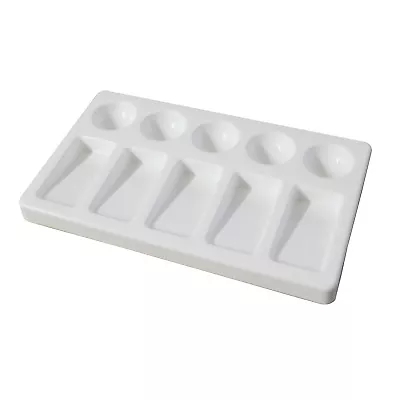 Plastic Paint Colour Mixing Palette Tray For Ink Watercolour Acrylic Model • £3.50