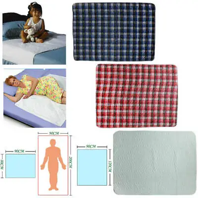 £9.62 • Buy Waterproof Absorbent Incontinence Bed Pad Mattress Protector, No Tucks, Green