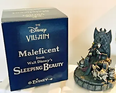 Disney Gallery Markrita Sleeping Beauty Maleficent Trinket Pin Figurine W/Box • $475