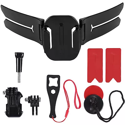 Universal Motorcycle Helmet Chin Mount Kit For GoPro And Other Action Cameras • $14.99