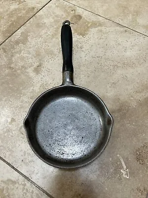 SUPER MAID COOK-WARE 6  FRY PAN SKILLET W/ DOUBLE DRIP EDGE VINTAGE USA • $19