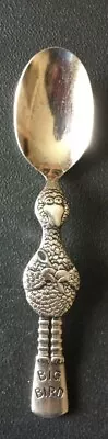 Vintage Big Bird Sesame Street Youth Spoon 5 5/8   Muppets Stainless • $30