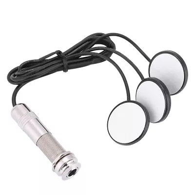 6.35mm Pickup Piezo Transducer For Acoustic Guitar Ukulele Mandolin Instrume BOO • $10.67