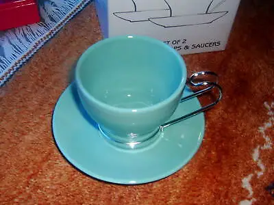 2 Of Two Cappucino Cups And Saucers - New & Boxed • £9.95