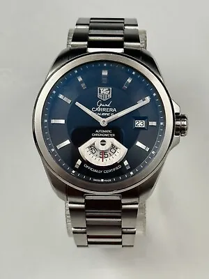 TAG Heuer Grand Carrera WAV511A Calibre 6 RS Steel Box Papers Excellent • $1399