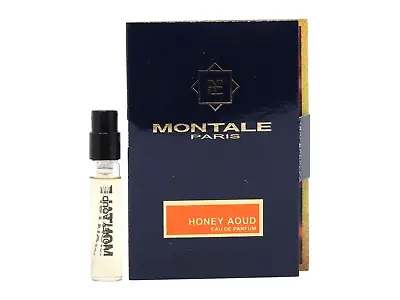 MONTALE PARIS HONEY AOUD EDP 2.0ml .06fl Oz X 1 COLOGNE PERFUME SPRAY SAMPLE • $8