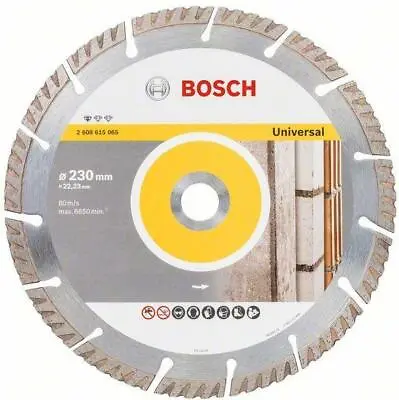 Bosch Professional Dia.Cutting Disc Universal 230x22.23mm-2608615065/2608602195 • £13.62