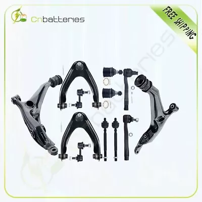 12Pcs Suspension Front Control Arm Ball Joints Tie Rods For 1997-2001 Honda CR-V • $114.28