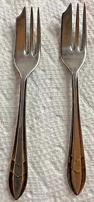 M.S. Ltd. EPNS Sheffield England Pie/Pastry Fork Set Of Two. 5  Long • $5.99