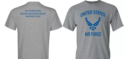 Dyess Air Force Base*abilene-texas*2-sided Shirt*vinyl*officially Licensed • $69.95