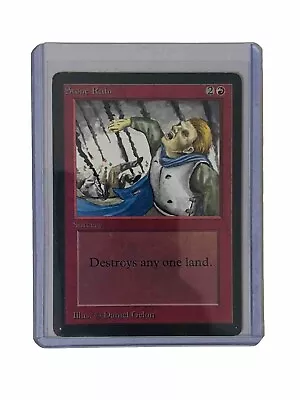 Beta Stone Rain MTG Magic The Gathering Light Play • $2.25