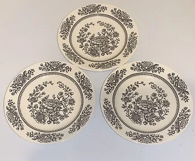 Sussex Royal China CAVALIER IRONSTONE Bread Butter Plate 6 1/2  Set Of 3 Vintage • $12.96