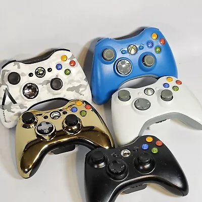 Microsoft Xbox 360 Special Edition Gold Chrome Series Gamepad • $100