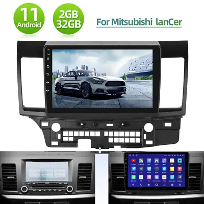 10.1  For 2010-2017 Mitsubishi Lancer Android 11 Car GPS Radio Stereo Bluetooth • $108.98