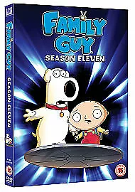 Family Guy: Season Eleven DVD (2011) Seth MacFarlane Cert 15 3 Discs Great Value • £2.69