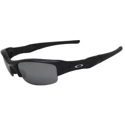 Oakley Custom Flak Jacket Jet Black Iridium Mirror Lens Mens Sports Sunglasses . • $102.75