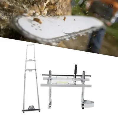 £59.95 • Buy Chainsaw Mill Aluminum Lumber Cutting Milling Rail Guide System For Woodworking