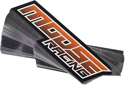 Moose Racing Logo Decal Sticker 100 Pack 6 Orange • $99.95