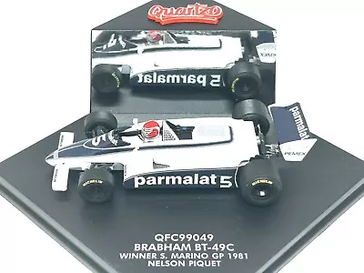 £18.99 • Buy 1:43 Scale Quartzo Brabham BT49C F1 Car Nelson Piquet 1981 San Marino GP Winner