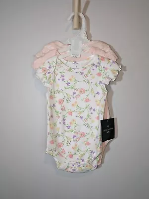 Laura Ashley Bodysuits Baby Vests Babygrow Cotton Soft Girl 3-6 Months  • £6