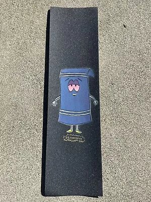 Mob Skateboard Graphic Grip Tape South Park Towelie Stoner Hand Painted Art • $24.99