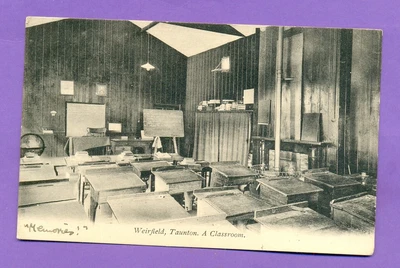 £2.75 • Buy Weirfield School Taunton Classroom Interior Posted 1952 Buchanan Croydon