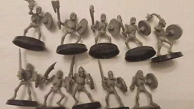 D&D Miniature Skeletons X10 Lot - DnD Dungeons & Dragons - Plastic • $19.99