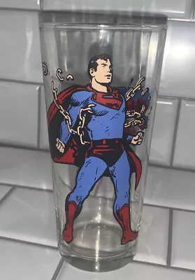 Vintage 1975 Pepsi Collector's Glass  Superman  By DC Comics • $16