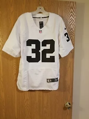 Oakland/Las Vegas Raiders Marcus Allen #32 Sewn Nike On Field Jersey Size 40 EUC • $44.97