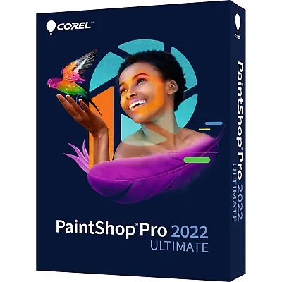 Corel Paintshop Pro 2022 Ultimate Paint Shop Pro New Sealed Genuine Guarantee • $99.95