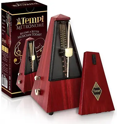 Mechanical Metronome For Musicians - Accurate And Classy For Piano Guitar Violin • $57.50