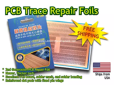 B&R Repair/Replace SMD Traces + Solder Pads For IPhone PCB MBs • $9.25