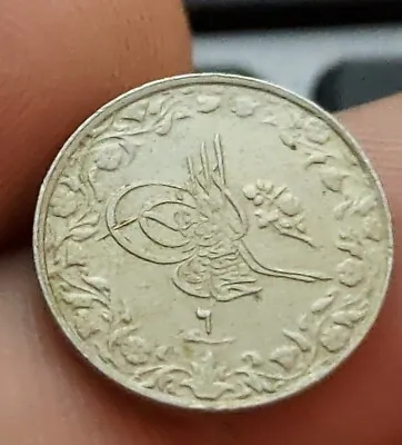 £3.95 • Buy 1327 Egypt 1/10 Qirsh Year 6 H Ottoman KM# 302 Middle East Arabic Rare Coin T110