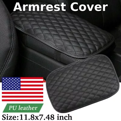 Universal Car Accessories Armrest Cushion Cover Center Console Box Pad Protector • $6.99